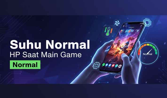 suhu normal hp saat main game
