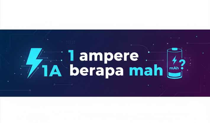 1 ampere berapa mah