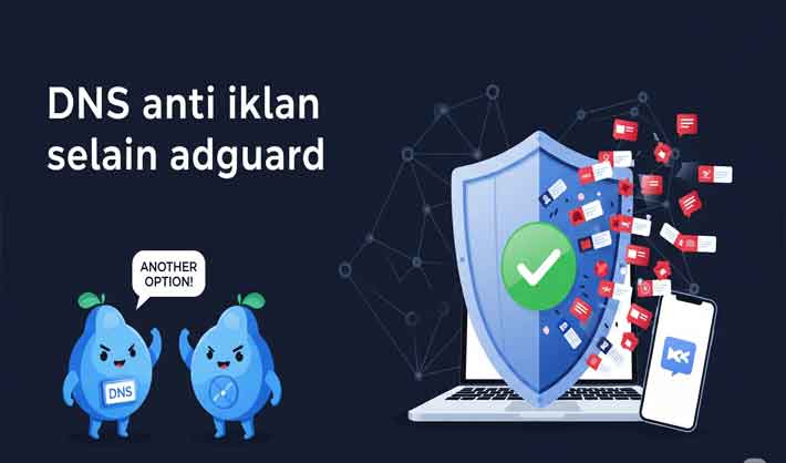 dns anti iklan selain adguard