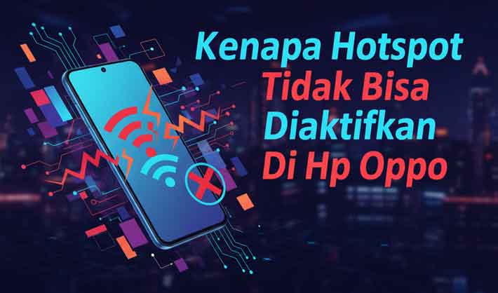 kenapa hotspot tidak bisa diaktifkan di hp oppo