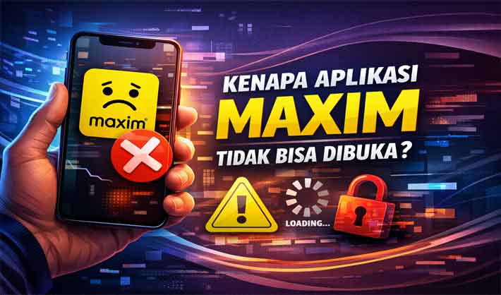 kenapa aplikasi Maxim tidak bisa dibuka di HP dan cara mengatasinya