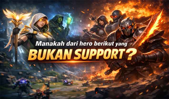 manakah dari hero berikut yang bukan support