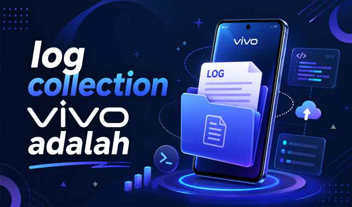log collection vivo adalah ilustrasi sistem pengumpulan data log pada smartphone vivo